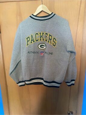 Vintage Logo Athletic Green Bay Packers Sweatshirt